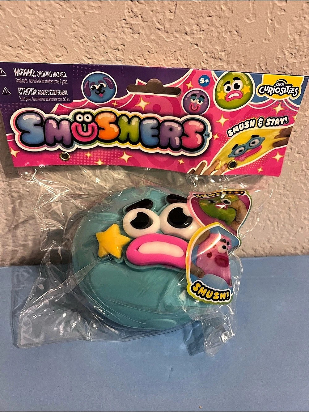 Authentic ORB Smushers Face in Teal 🤗🩵🤗🩵🤗
